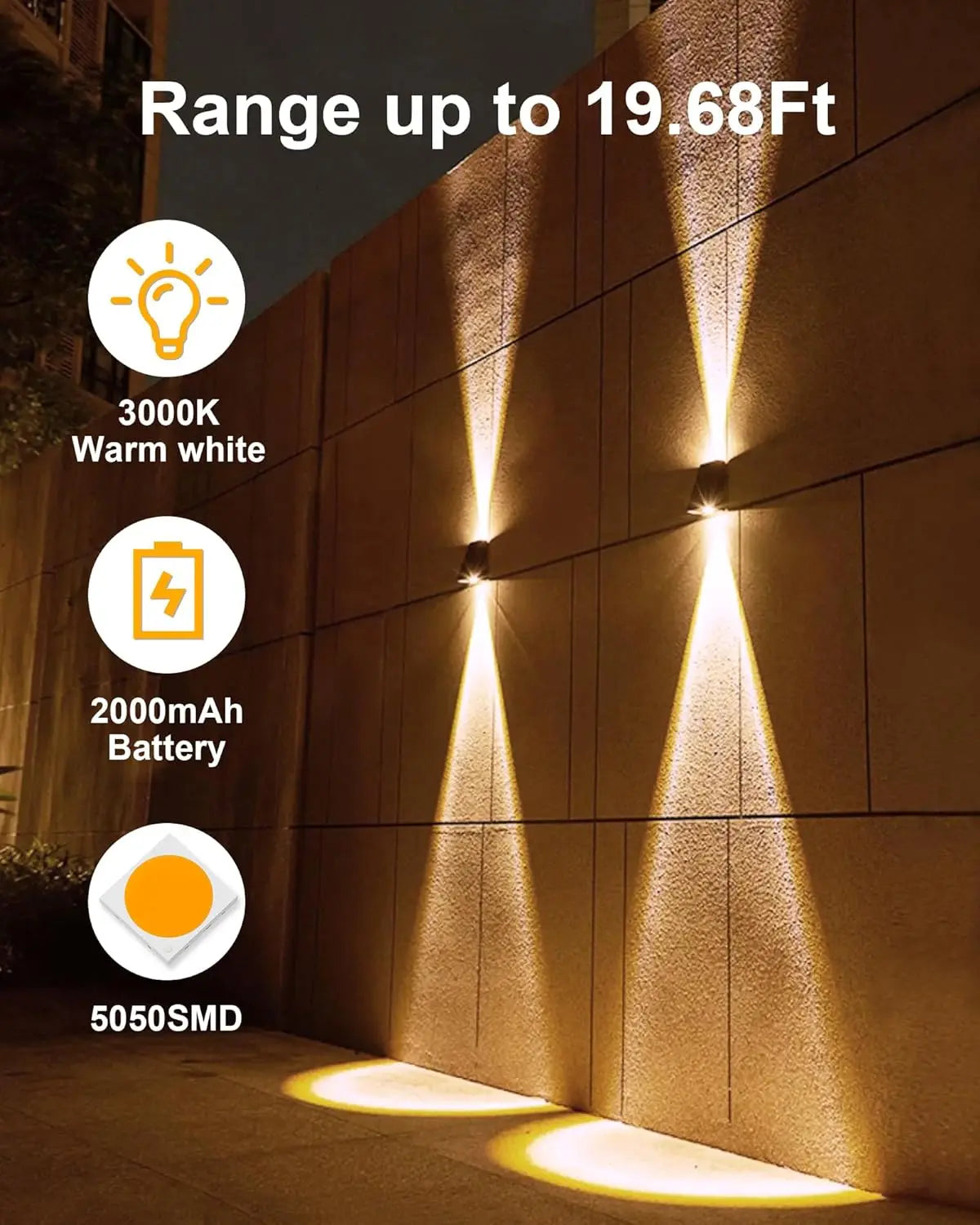 Modern Solar Wall Light – Outdoor Glow