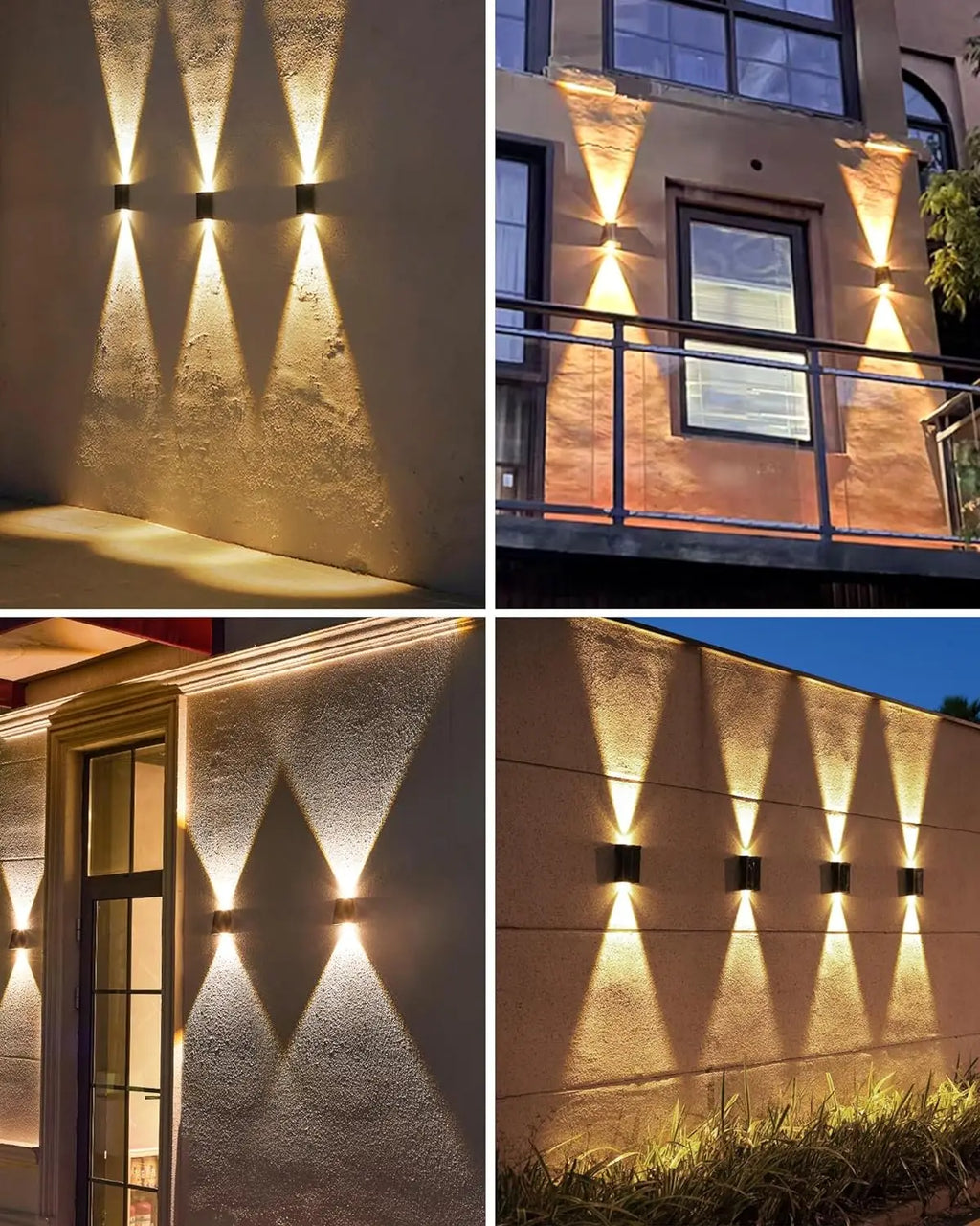 Modern Solar Wall Light – Outdoor Glow